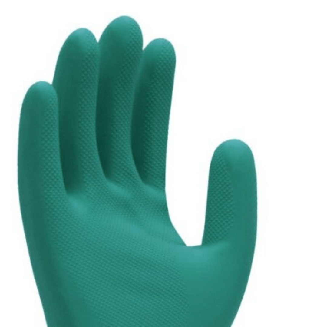 Luva de Látex Nitrílico Supergreen Super Safety - Imagem 2