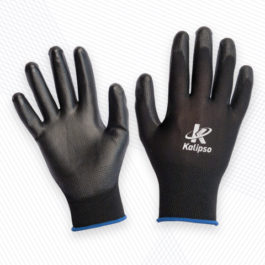 Luva Tricotada Nylon com Revestimento em PU na Palma