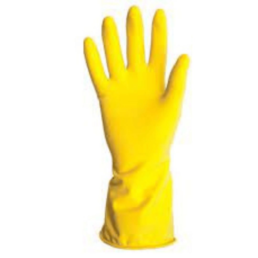 Luva Latex Amarela Tam Kalipso - Imagem 2