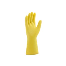 Luva Látex Natural Amarela Anti-Derrapante Pro 280