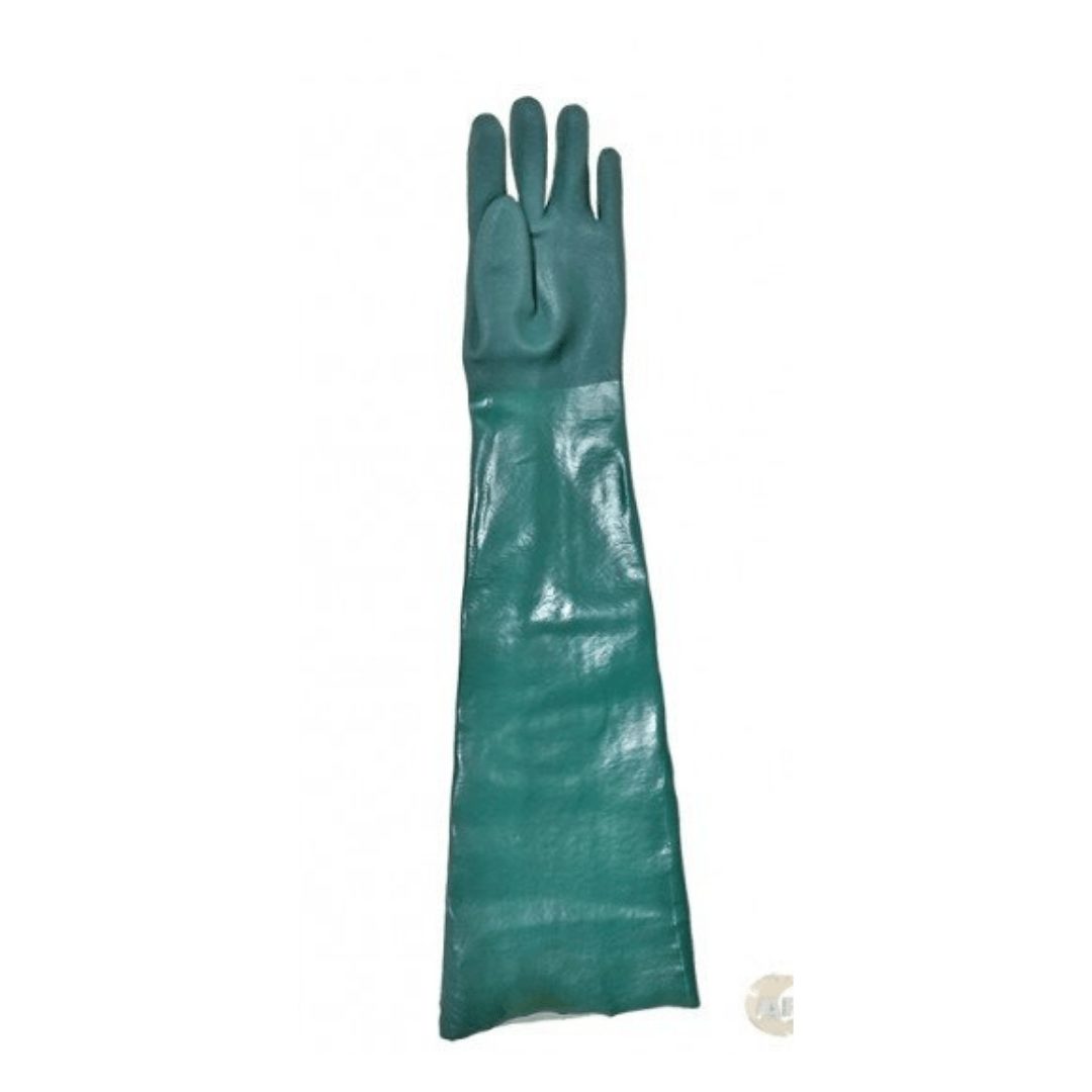 Luva de PVC Forrada Palma Áspera Plastcor 46cm - Imagem 3