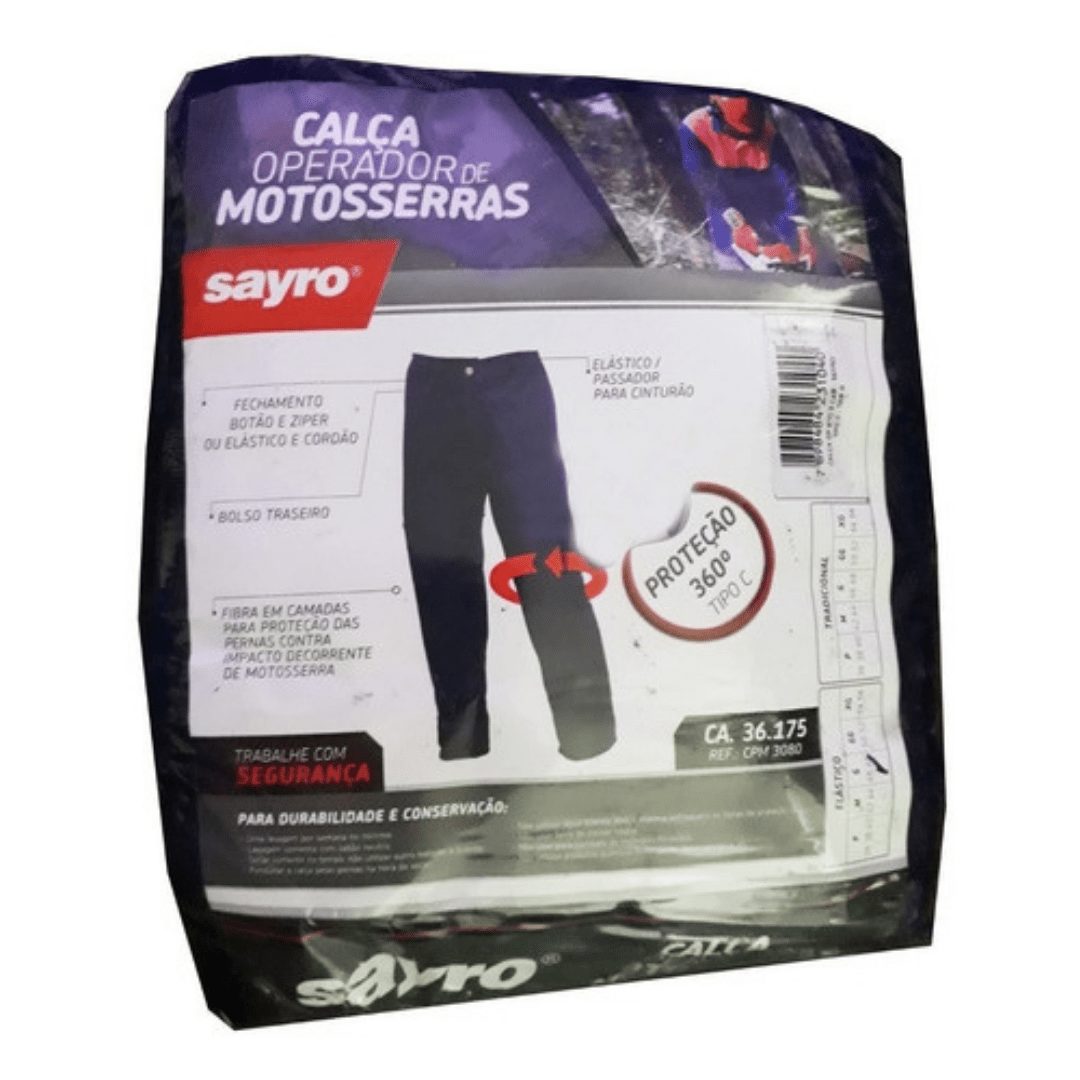 Calca Operador De Motoserra Sayro - Imagem 4