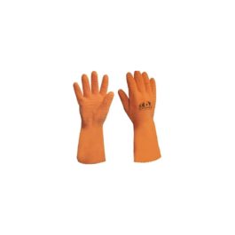 Luva Térmica em Látex para Altas Temperaturas 250°C Coral