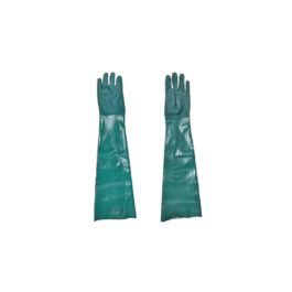 Luva de PVC Forrada Palma Áspera Plastcor 70cm