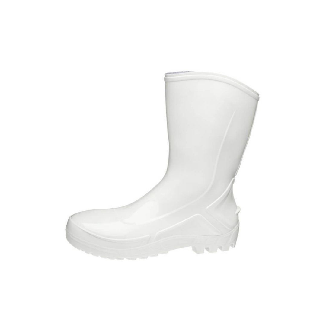 Bota Branca de PVC cano médio - Vulcaflex