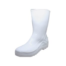 Bota Branca de PVC cano médio – Vulcaflex